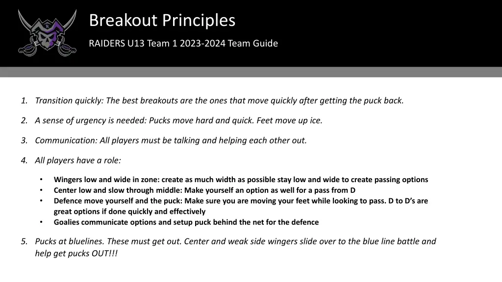 breakout principles