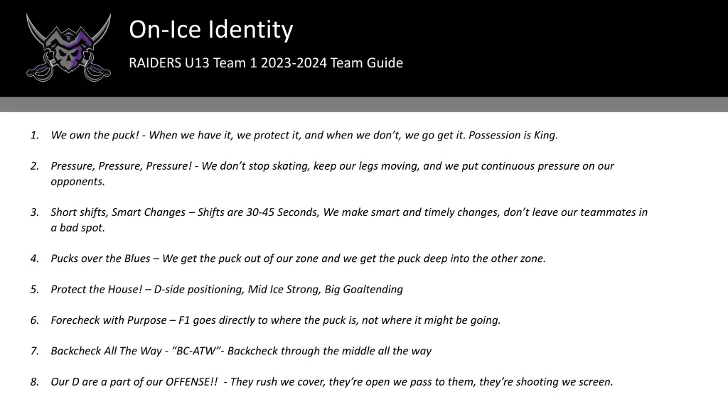 on ice identity