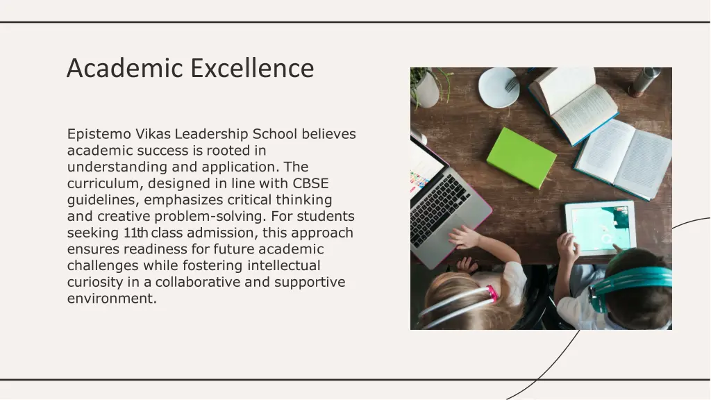 academic excellence
