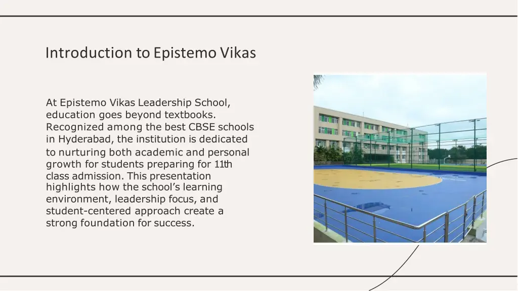 introduction to epistemo vikas