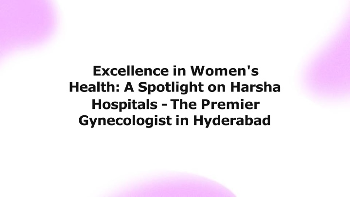excellence in women s health a spotlight