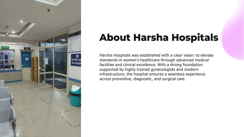 harsha hospitals was established with a clear