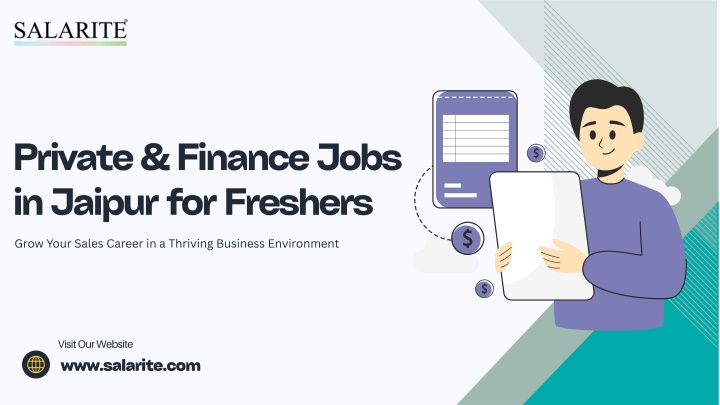 private finance jobs in jaipur for freshers