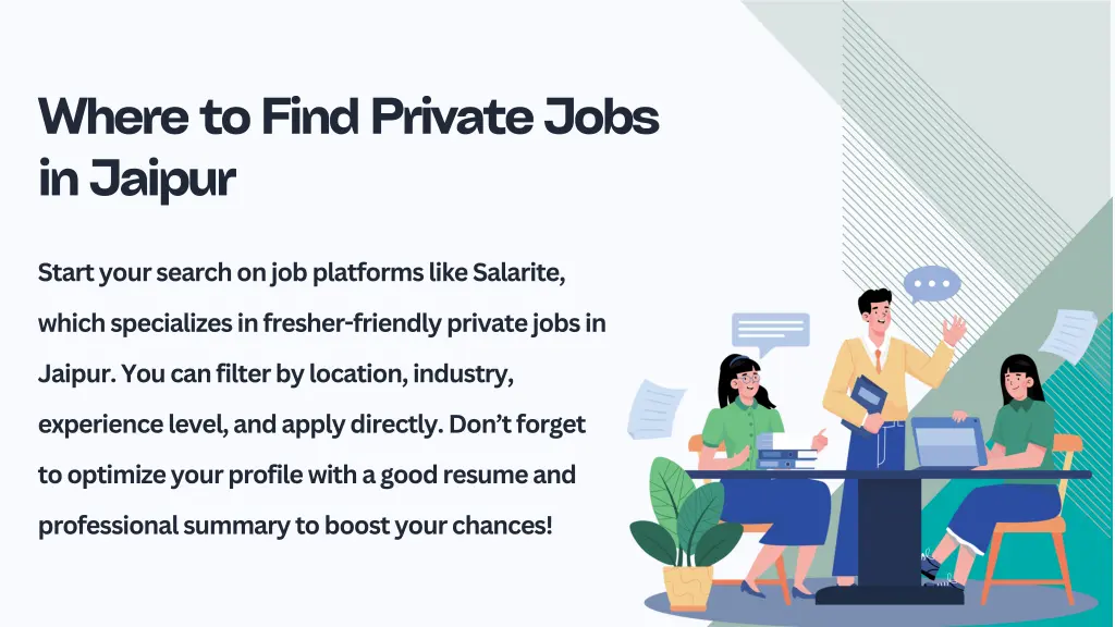 where to find private jobs in jaipur