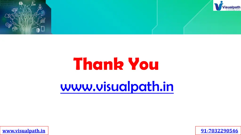 thank you www visualpath in