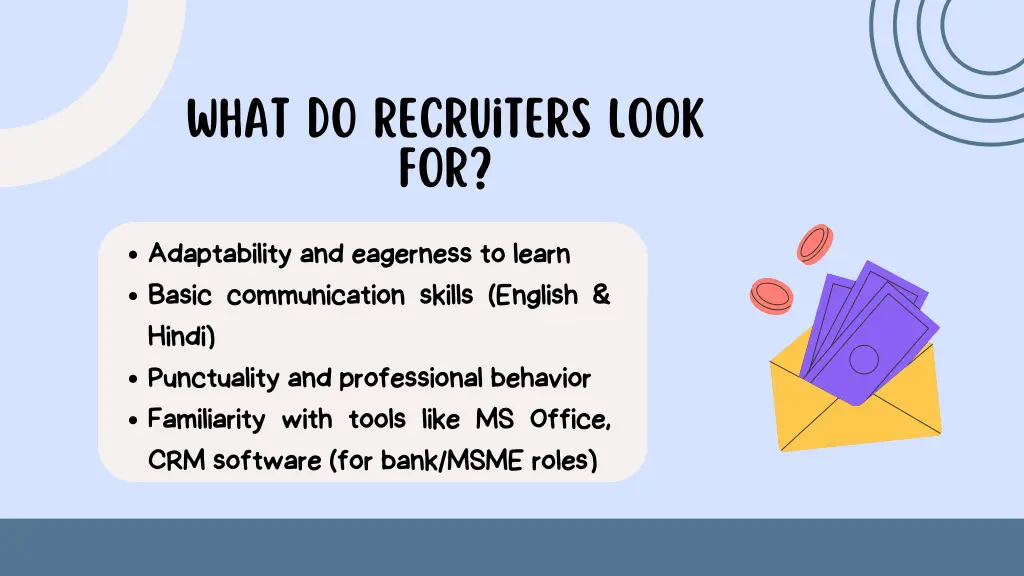 what do recruiters look for