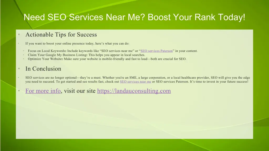need seo services near me boost your rank today 1