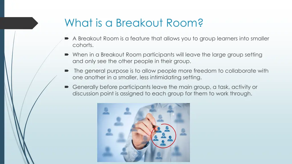 what is a breakout room