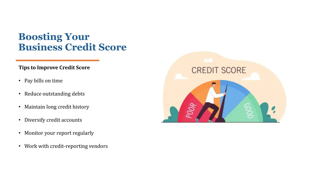 boosting your business credit score