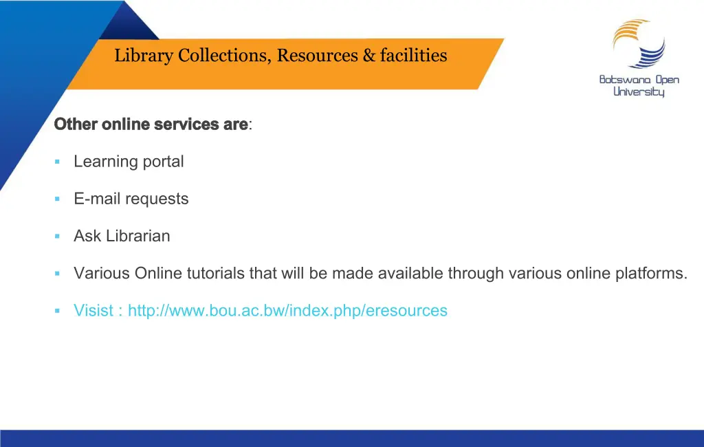 library collections resources facilities 5