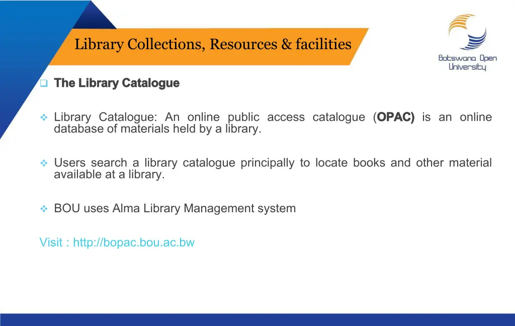 library collections resources facilities 7