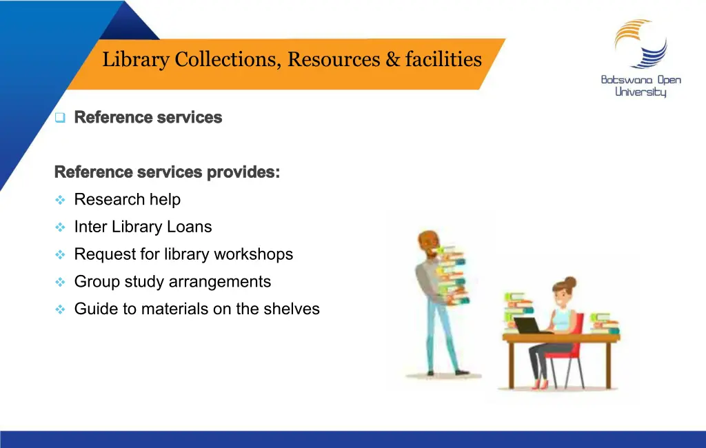 library collections resources facilities 8