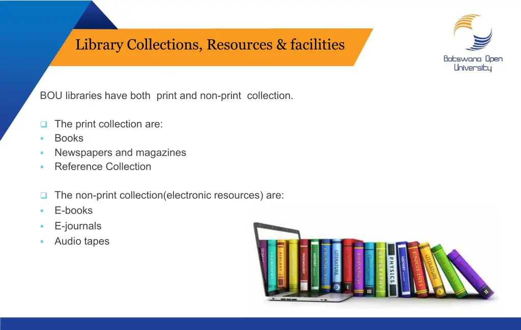 library collections resources facilities