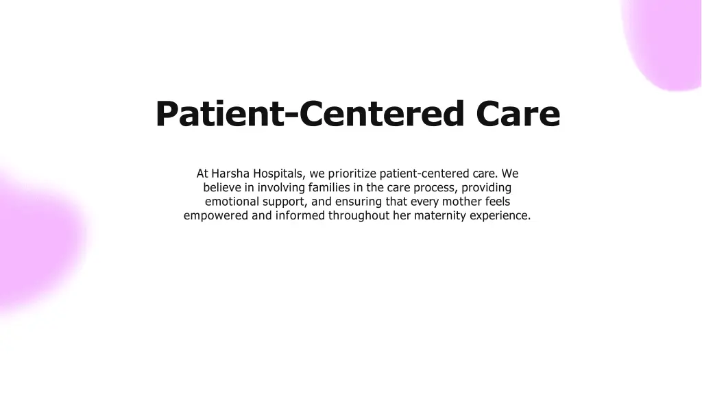 patient centered care