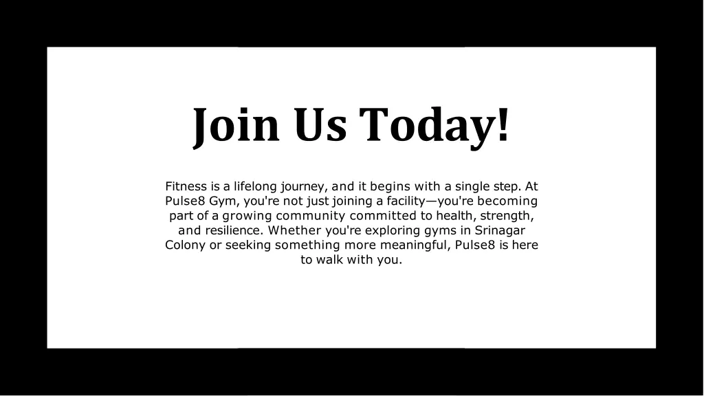 join us today