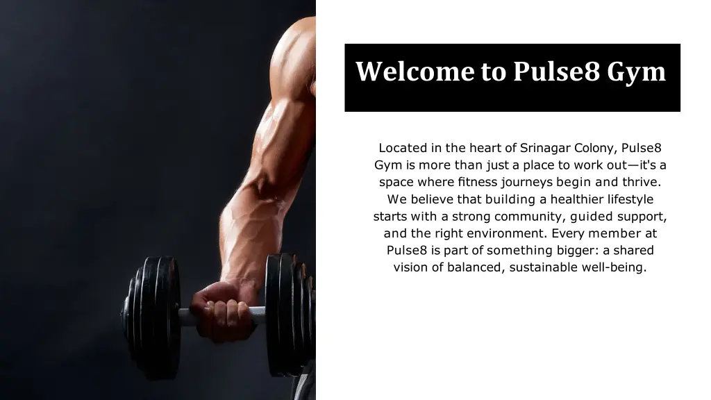 welcome to pulse8 gym