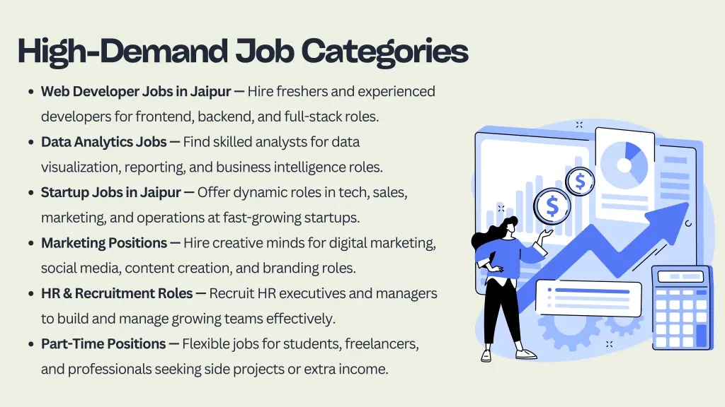 high demand job categories