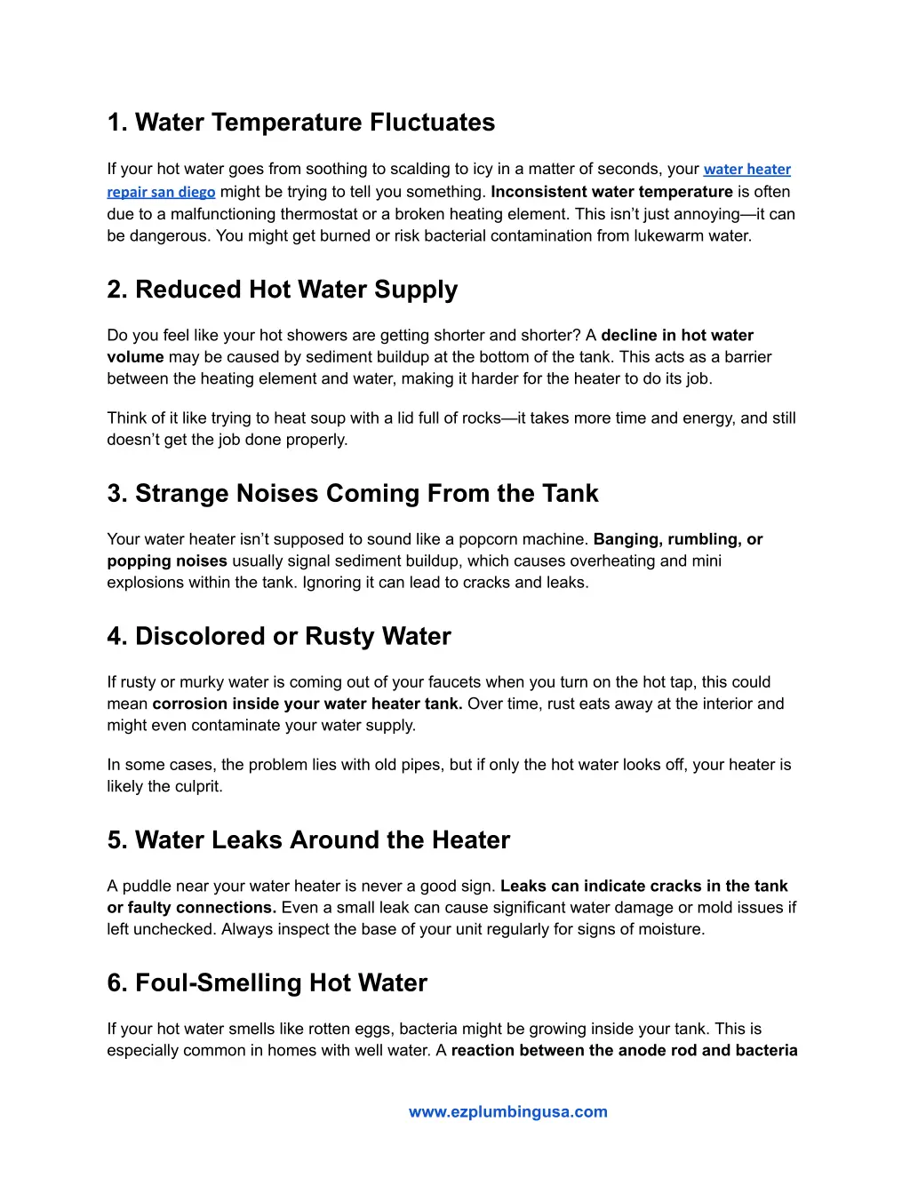 1 water temperature fluctuates