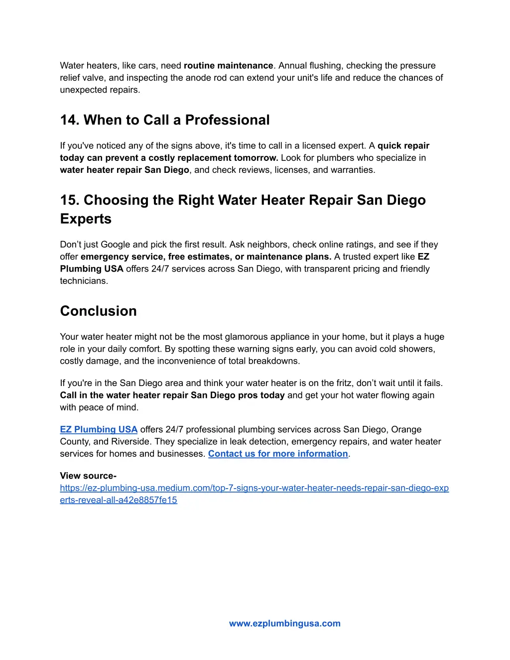water heaters like cars need routine maintenance