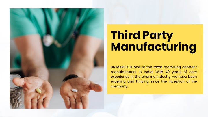 third party manufacturing