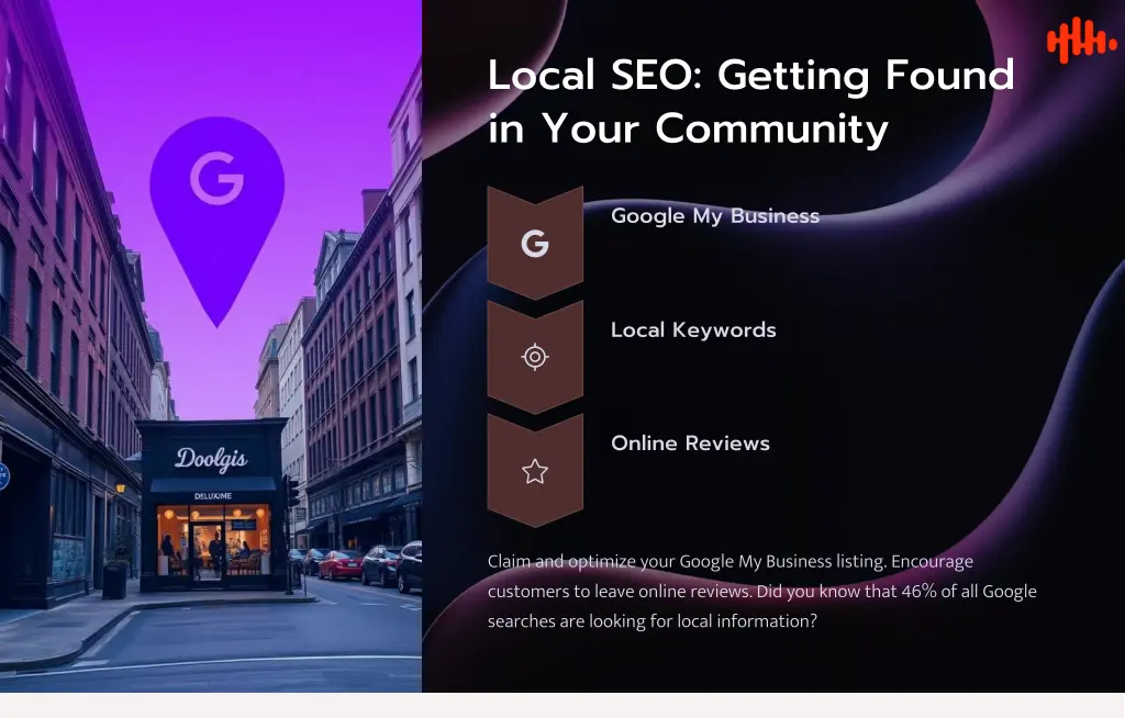 local seo getting found in your community