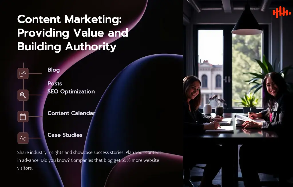 content marketing providing value and building