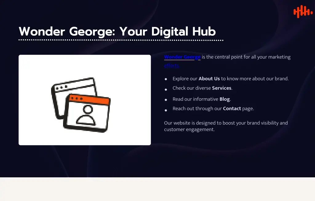wonder george your digital hub