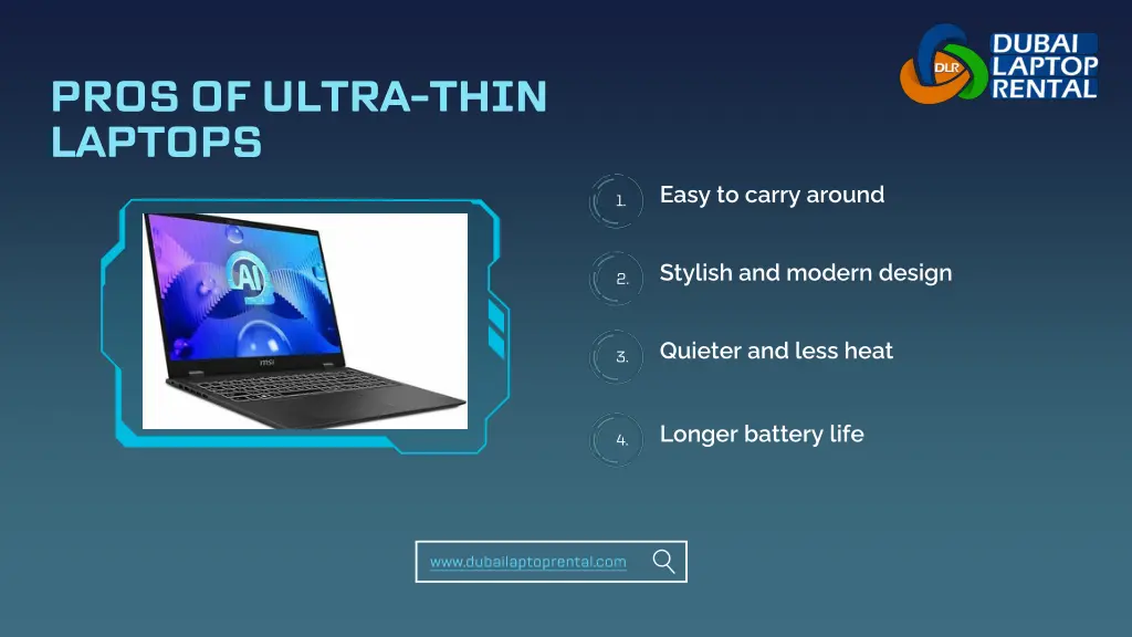 pros of ultra thin laptops