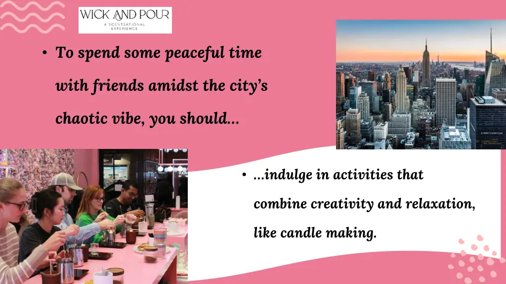 to spend some peaceful time