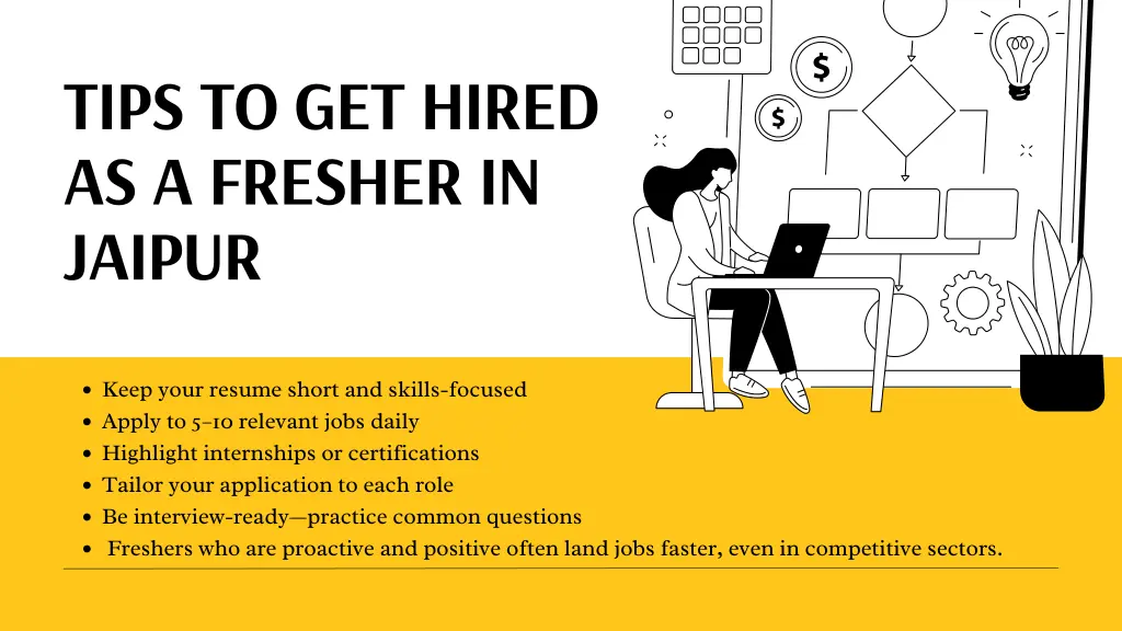tips to get hired as a fresher in jaipur