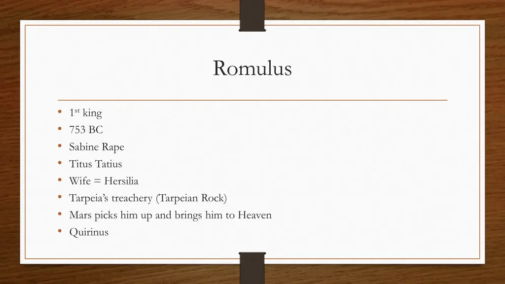 romulus