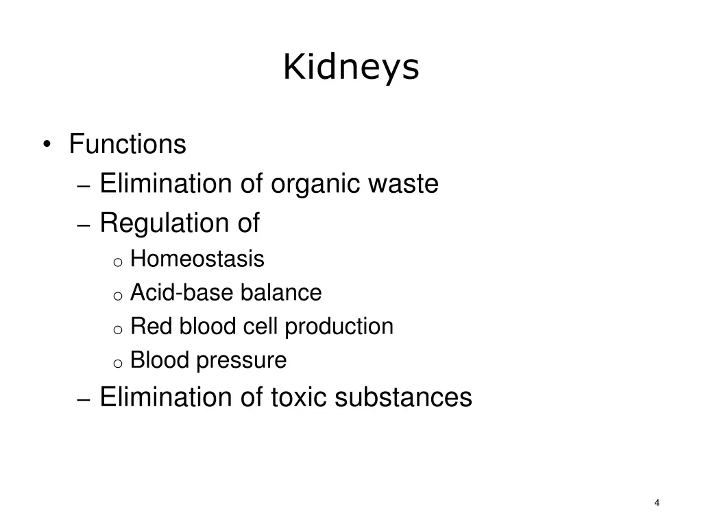 kidneys