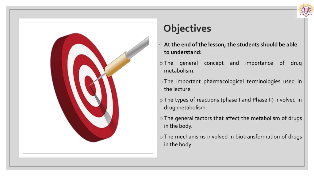 objectives