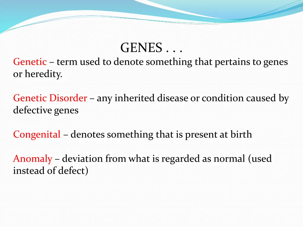 genes