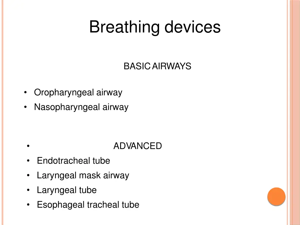 breathing devices