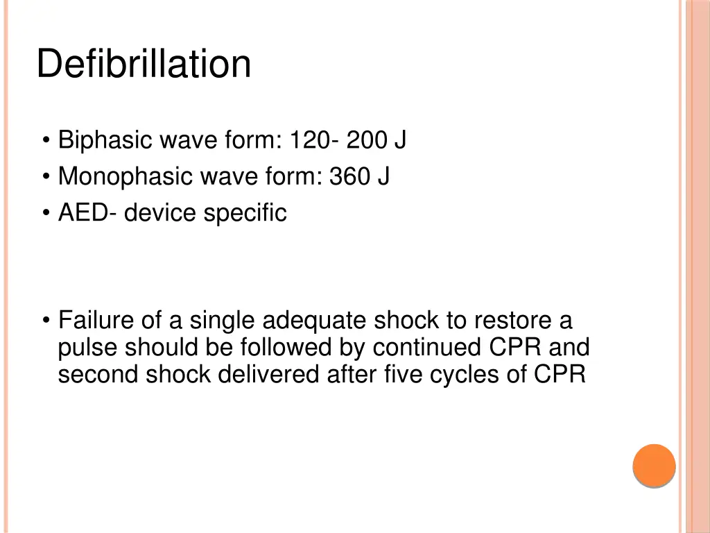 defibrillation 1