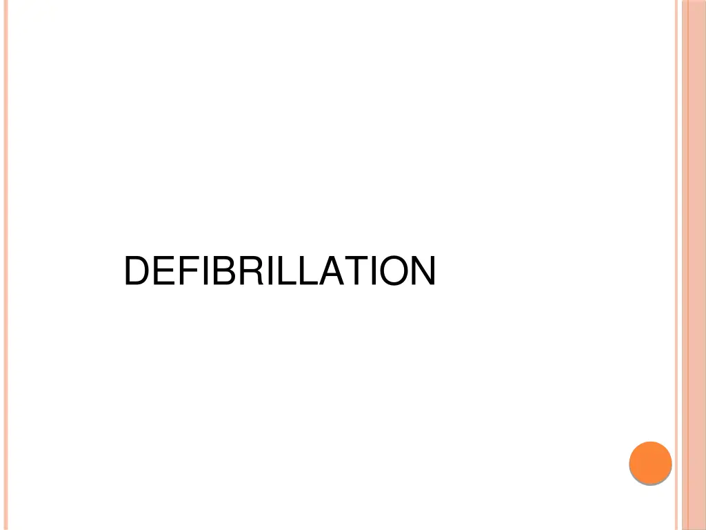 defibrillation