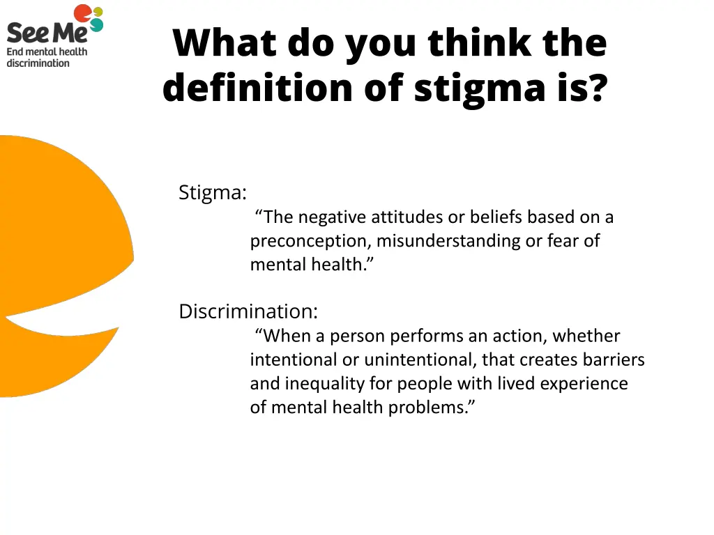 what do you think the definition of stigma is