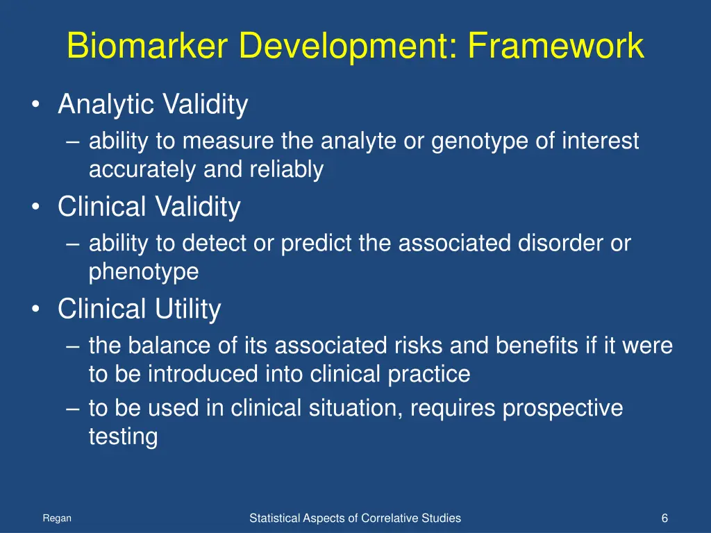 biomarker development framework 1