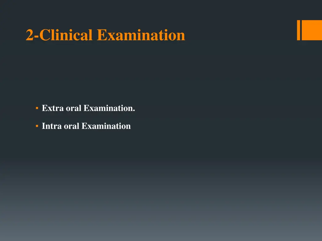 2 clinical examination