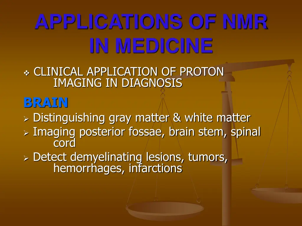 applications of nmr in medicine