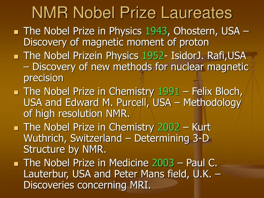 nmr nobel prize laureates the nobel prize
