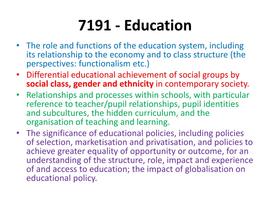 7191 education