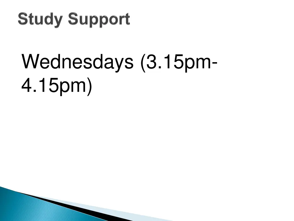 wednesdays 3 15pm 4 15pm