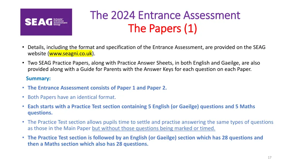 the 2024 entrance assessment the 2024 entrance 15