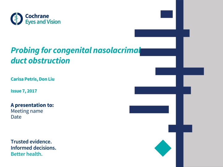 probing for congenital nasolacrimal duct