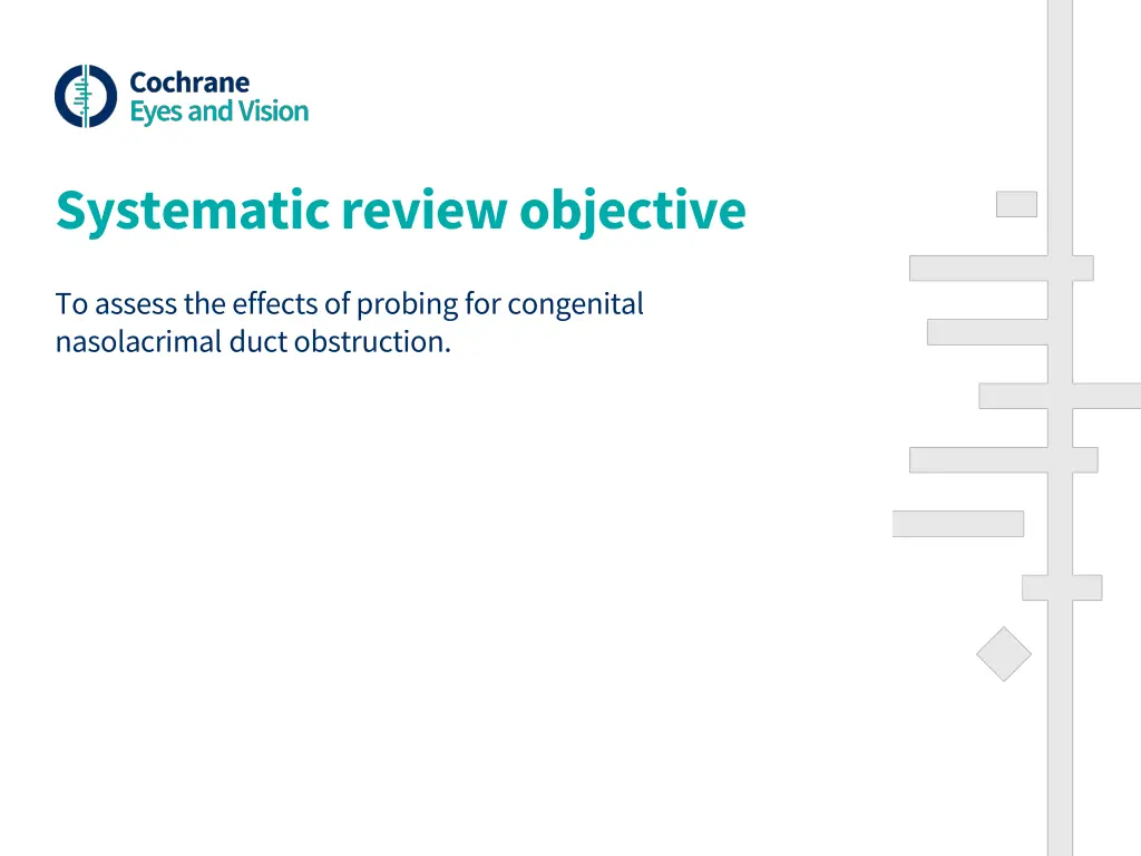 systematic review objective