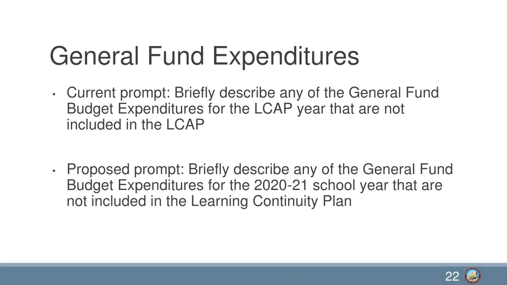 general fund expenditures