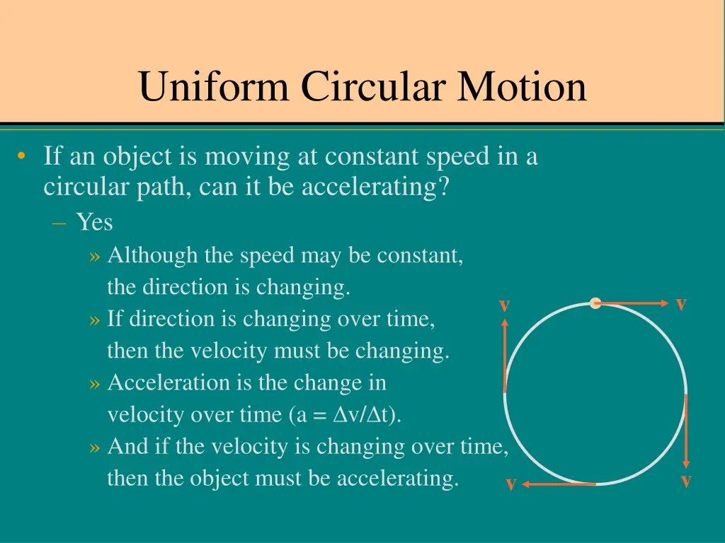 uniform circular motion 2