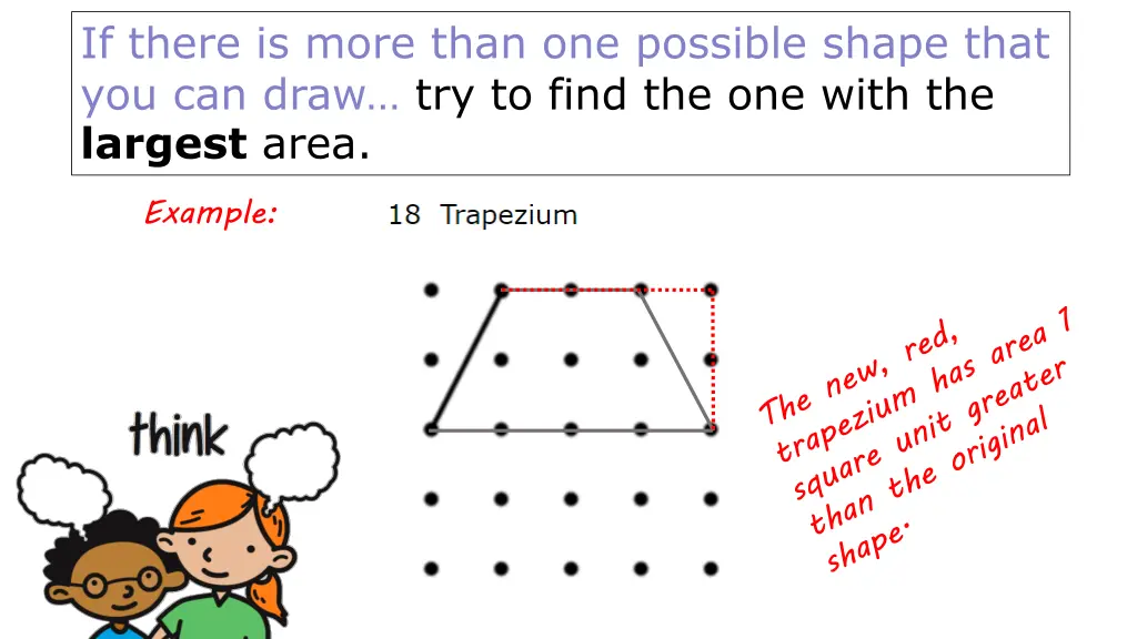 if there is more than one possible shape that